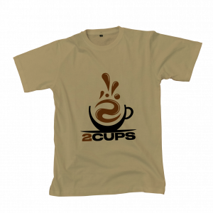 2Cups Tan Tee